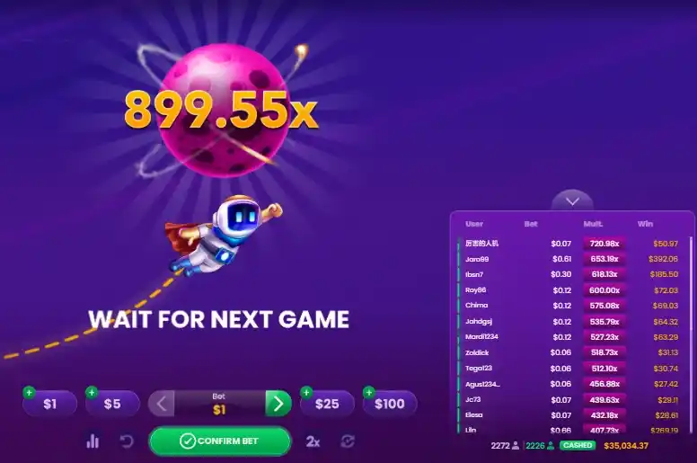 Spaceman Crash Game – Pragmatic Play