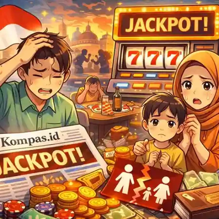 Kompas.id Soroti Dampak Sosial Perjudian dalam Laporan “Jackpot!”